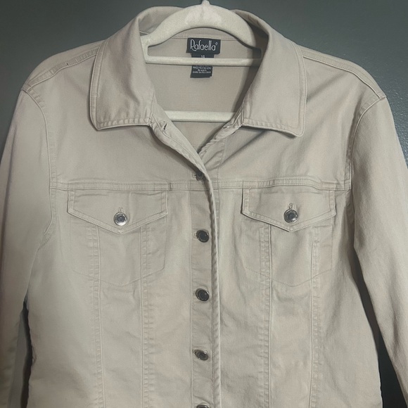 Women’s Size 14 Rafaella Khaki Blazer - Picture 2 of 6